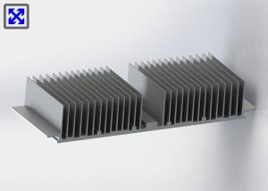 Wholesale Sandblasting Extruded Aluminum LED Heatsink Profiles Square Shape ISO Standard from china suppliers