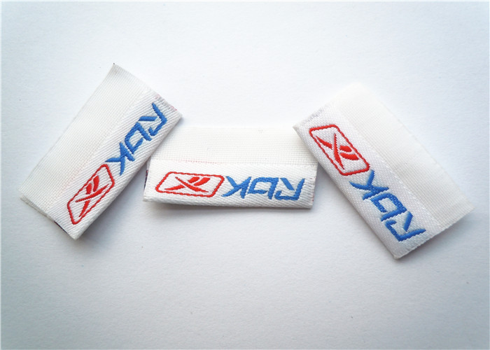 Washable Clothing Label Tags / Custom Clothing Woven Label Green