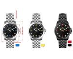 Modern Quartz Stainless Steel Watch Water Resistant CE ROHS Approved