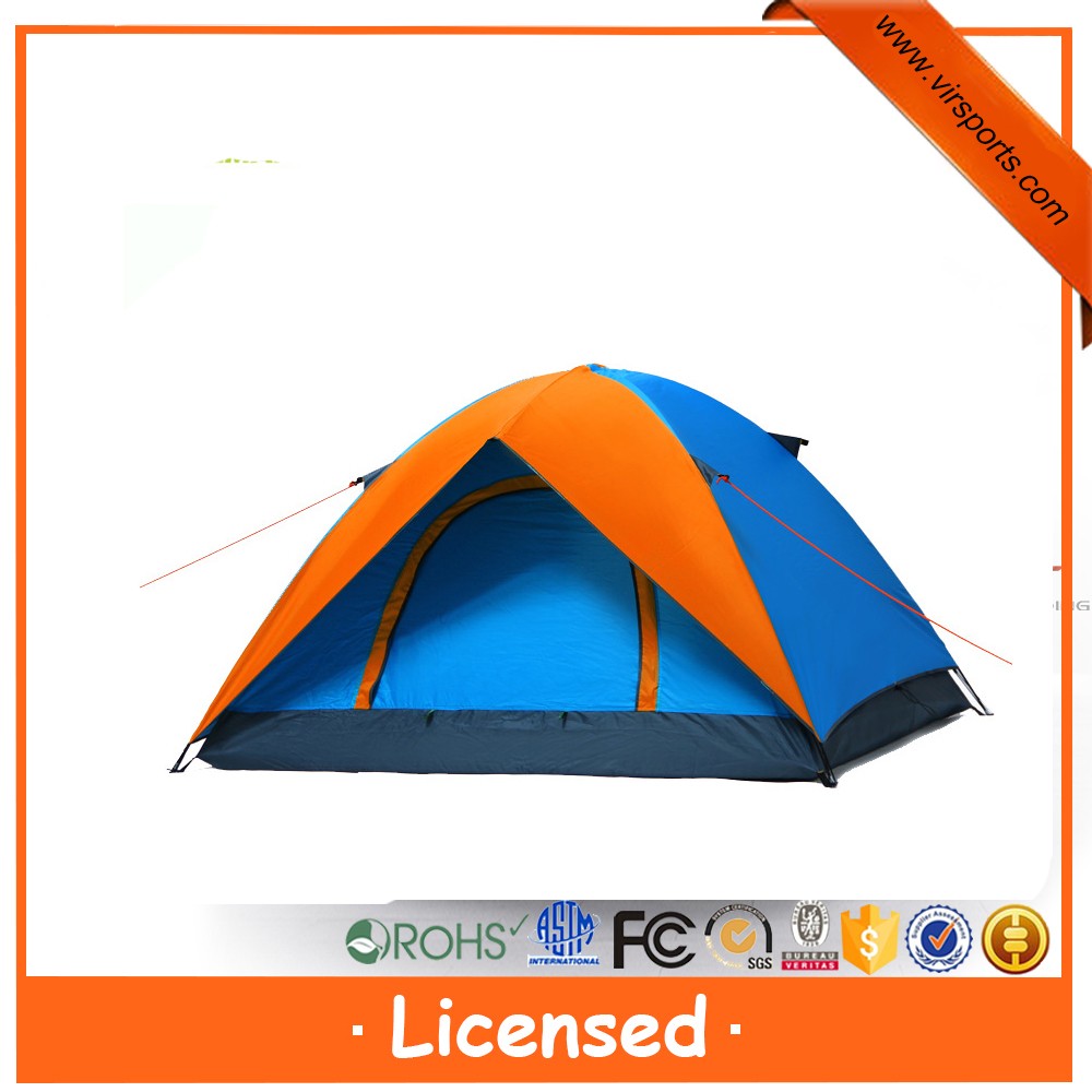 5-6 person ployester waterproof inflatable portable air camping tent