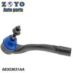 Left Position Tie Rod End for 2016-2022 Dodge Durango 68303631AA Black