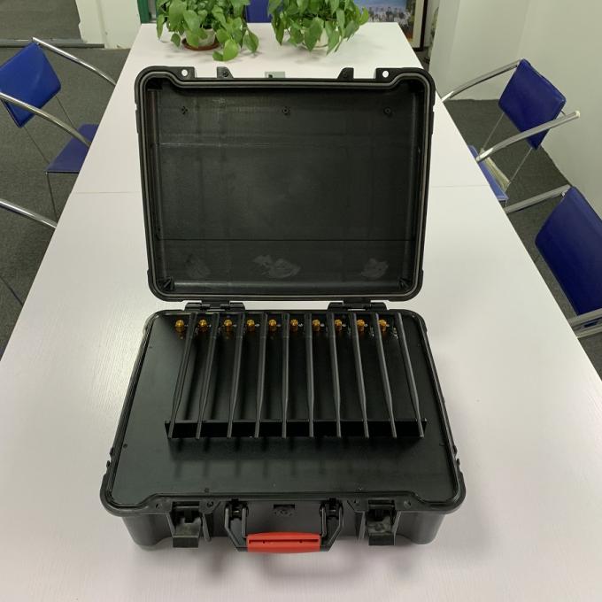 100-240V AC Adapter Portable Cell Phone Jammer 2G 3G 4G 5G WiFi GPS Low Battery Alarm 0