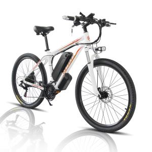 Wholesale 1000w 26 Inch Electric Mountain Bike 3 Hours Charging Multiapplication from china suppliers