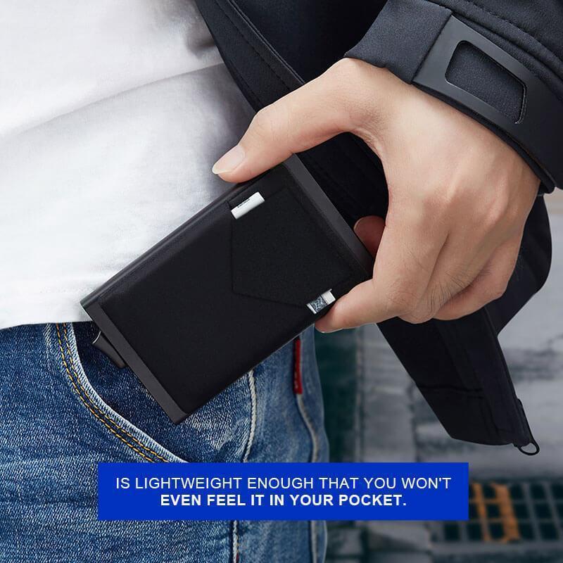 Aluminum Alloy Card Holder The Perfect Combination of Style and Function for Credit Cards