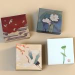 Gift Box With Printed Fragrance Essential Oil Color Box, Exquisite Souvenir Gift