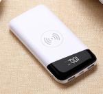 Dual USB 6000/8000/10000mAH Polymer Lithium Battery Wireless Fast Charging Power