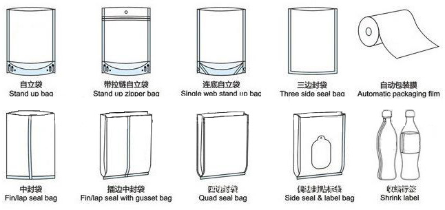 Instant Ramen Pack Noodles Packaging Plastic Bags with Side Gusset Bag ISO9001 2015/CE