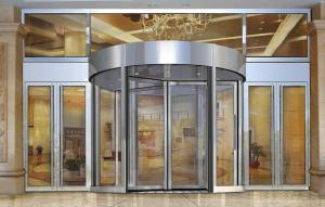 Wholesale Building Entry automatic revolving door for PLA Academy of Military Sciences university from china suppliers