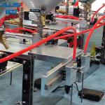 Dual Nozzles Nail Polish Filling Machine Pneumatic Driven Vertical Structure
