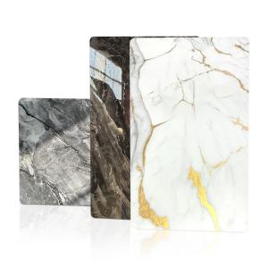 Wholesale Marble Interior Decorative Wall Paneling Waterproof Bamboo Charcoal Board from china suppliers