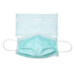 Water Proof Green Disposable Mask Not Stimulation Easy Degradation Light Weight
