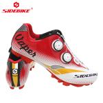 Men Mountain Cycling Shoes / MTB Bike Shoes SPD Mountain Bike Shoes With Atop