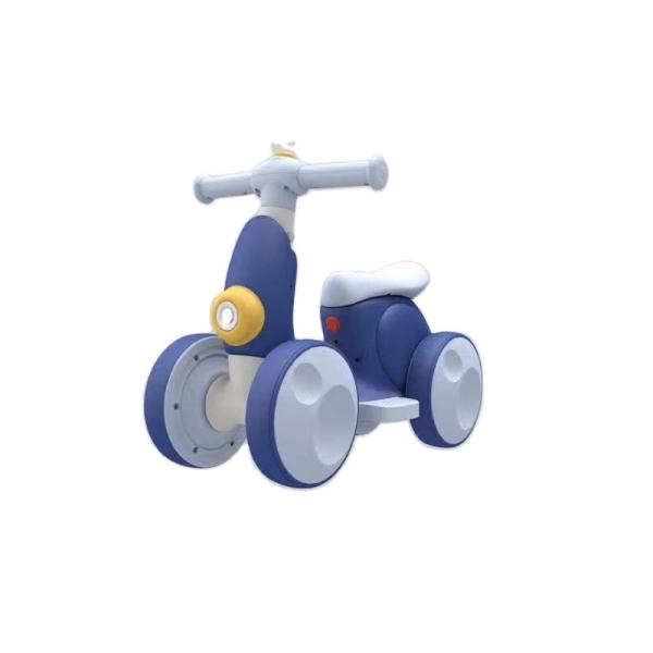 Model Music Light Bubble Device Scooter Baby Electric Balance Car Bike for 2-4