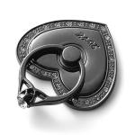 SGS Polishing Treatment Metal Die Casting 4.5*4cm Heart Shaped Phone Holder
