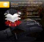 Electric Unisex Rechargeable Heated Gloves 2200mA Waterproof