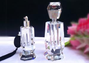 China Custom Logo Home Decorations Crafts , Durable Women Perfume Glass Bottle Crafts on sale