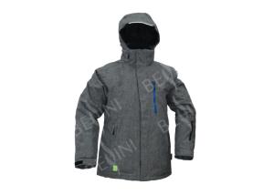 Wholesale Colorful Mens Quilted Ski Jacket , Waterproof Mens Grey Ski Jacket from china suppliers