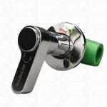 Luxury Copper-Plastic PPR Ball Valve Corrosion Resistant High Pressure Level