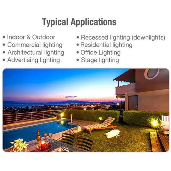 12V80W IP65 Non-Dimmable LED Driver with Aluminum Case for LED Strip Lights