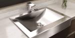 Customized Stainless Steel Luxury Bathroom Sink With Sound Insulating Coating