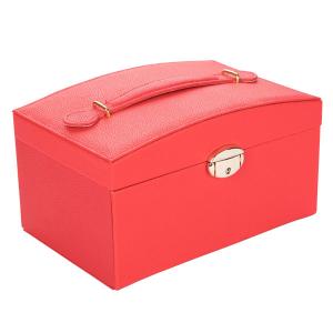 Wholesale Full Cover Pu Leather Jewelry Box Durable For Watch Storage Smooth Surface from china suppliers