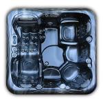 5 People Massage Hot Tubs Indoor Outdoor Bathtubs For Spa Parts