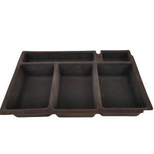Wholesale Gray Custom Plastic Blister Tray Velvet PVC For Snacks Jewelry from china suppliers