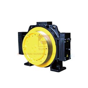 Wholesale 150 Kg DC110V Elevator Traction Machine / Passenger Lift Parts Load 450kg from china suppliers