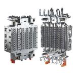 28 PCO Industrial Moulds Hot Runner Valve Gate 2-72 Cavity For Mineral Water