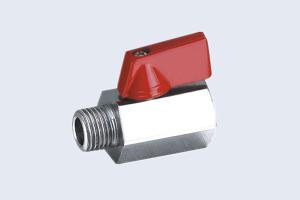 Wholesale 1.6Mpa Polished Mini Brass Ball Valve For Hotel Apartment from china suppliers