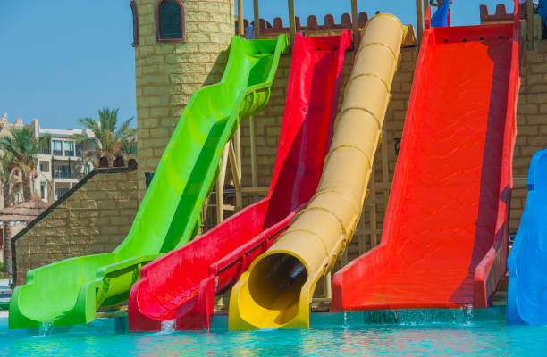 OEM Barrel Sled Fiberglass Water Park Slide For Outdoor Entertainment