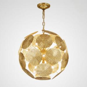 Wholesale Fashion Hotel Bedroom Metal Gold Modern Pendant Light Indoor Decoration from china suppliers