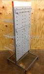 Sports Products Freestanding Metal Gondola Shelving Units Double Sided With 4