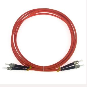 Wholesale ST/UPC Duplex SM OS2 G652D 3.0mm LSZH Fiber Optic Patchcord from china suppliers