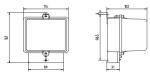 Anti - UV PC Cover 10A 20A 30A 40A Eletromechanical Type Single Phase kilowatt