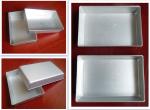 Fast freezing Aluminum freezer box 1kg block frozen shrimp, small aluminum box,