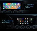 Power input 5V±0.2V 1.0A Wireless Carplay Android Auto for Toyota Volvo VW Kia