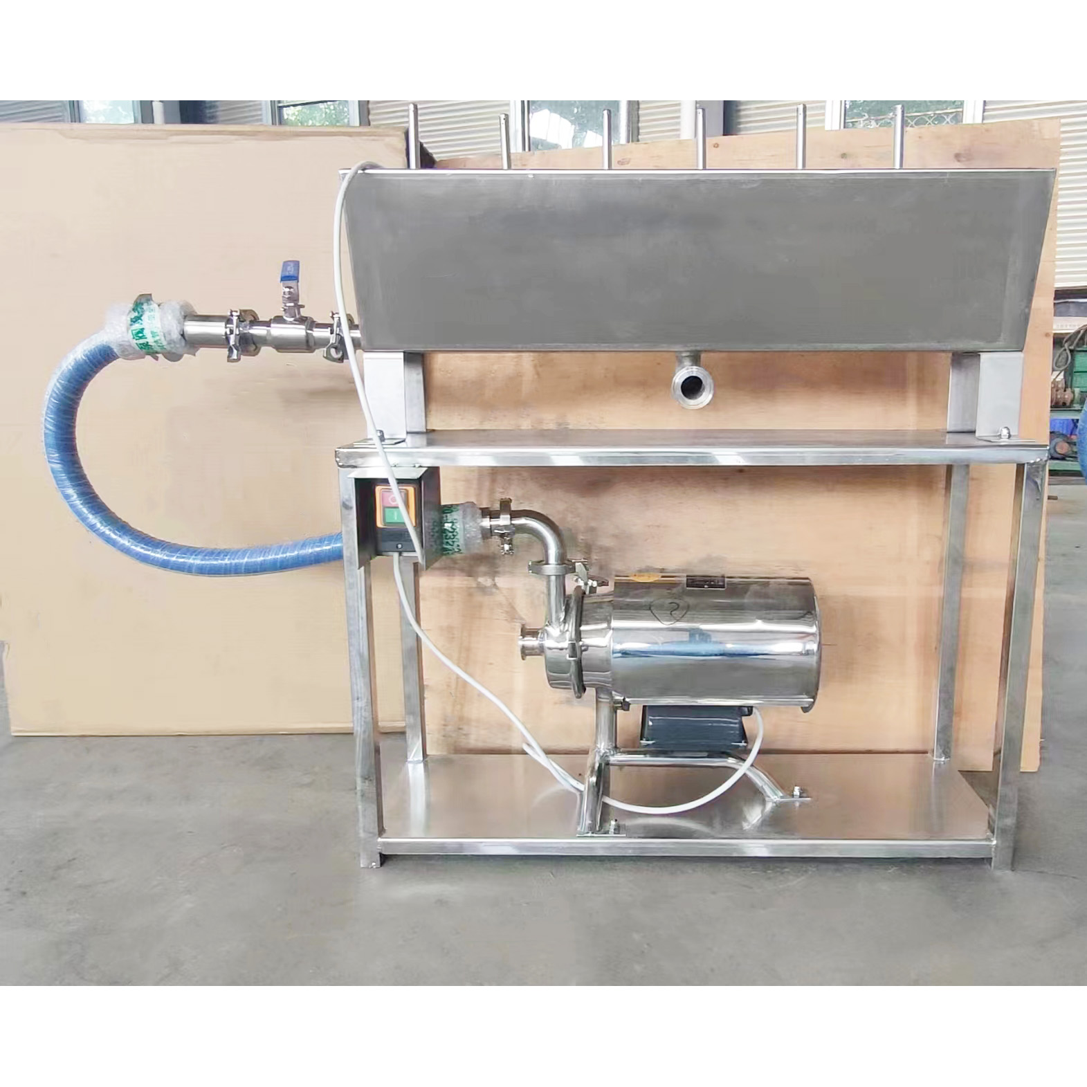 Craft Beer Brewery Portable Glass Bottle Cleaning Machine for Cold Water Cleaning Process