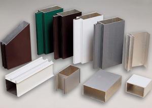 Wholesale Powder Coating Extruded Aluminum Profiles 6060 6061 Curtain Wall Profile from china suppliers