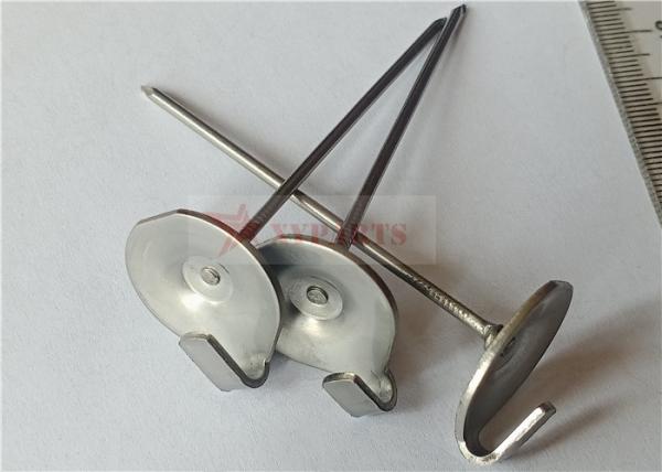 14 Gauge Stainless Steel Lacing Anchors For Fabrication Of Thermal Insulation