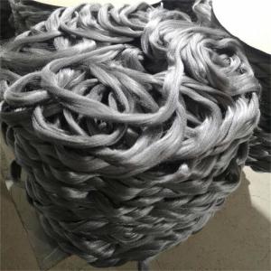 Wholesale Micron Metal Metallic Fiber Sliver Blended Conductive Fiber Yarn Use from china suppliers
