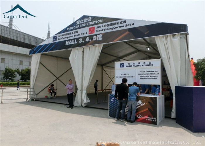 Easy Set Up And Easy Remove Exhibit Tents With Air - Conditioning Systems