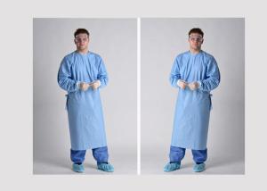 Wholesale 4 Ties Disposable Surgical Gown Breathable Adjustable Environmentally Friendly from china suppliers