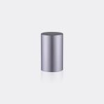 Silver Airless Aluminum Bottle Caps , Cosmetic Bottle Parts ISO9001 Compliant