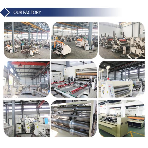 38kw Creasing Die Cutting Machine Corrugated Carton Box 1600mm