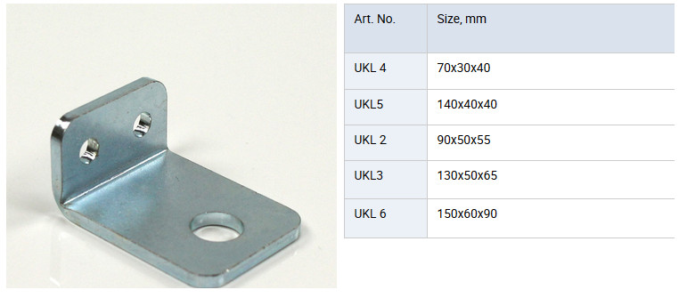 MOQ 1000pcs Galvanized Steel U-Shape Mounting Bracket for Wall Bracket Tube Mounting