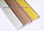 Anti Slippery Aluminum Stair Nosing / Edging / Brace With 45mm X 20 mm
