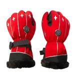 3.7V Rechargeable Battery Heated Ski Mittens Heated Ski Gloves Womens Lycra