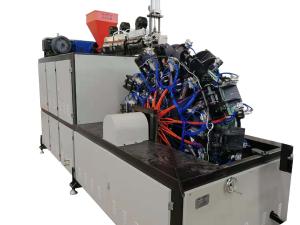 Wholesale Automatic 12 Molds Rotary Blow Molding Machine 6000pcs/H Product Volume 90ml from china suppliers