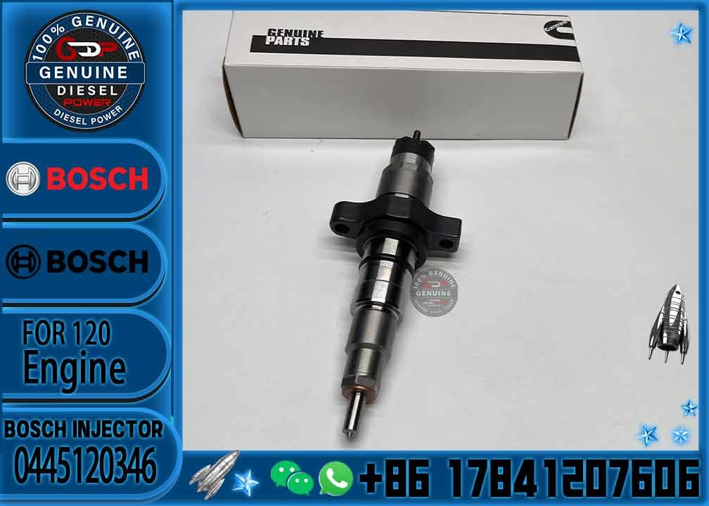 5801496001 Fuel Injector 0445120346 5801496001 Injector For HEULIEZ/IRISBUS/IVECO/NEW HOLLAND Common Rail Injector 04451